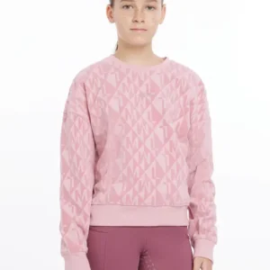 LeMieux Clea Crew Sweatshirt - Aqua, age 7-8