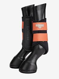 LeMieux Grafter Brushing Boots - Apricot, Papaya, Pink, Ink Blue, Dijon or Bluebell