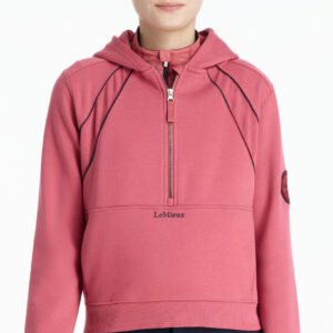 LeMieux Young Rider Hettie Half Zip - Cranberry age 7-8yrs