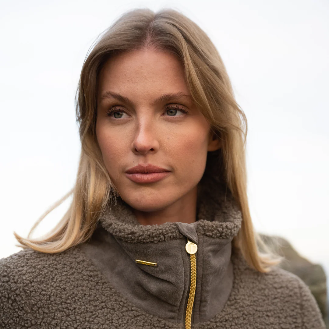 Toggi Hopkins Chunky Fleece Jacket - Truffle - Image 4
