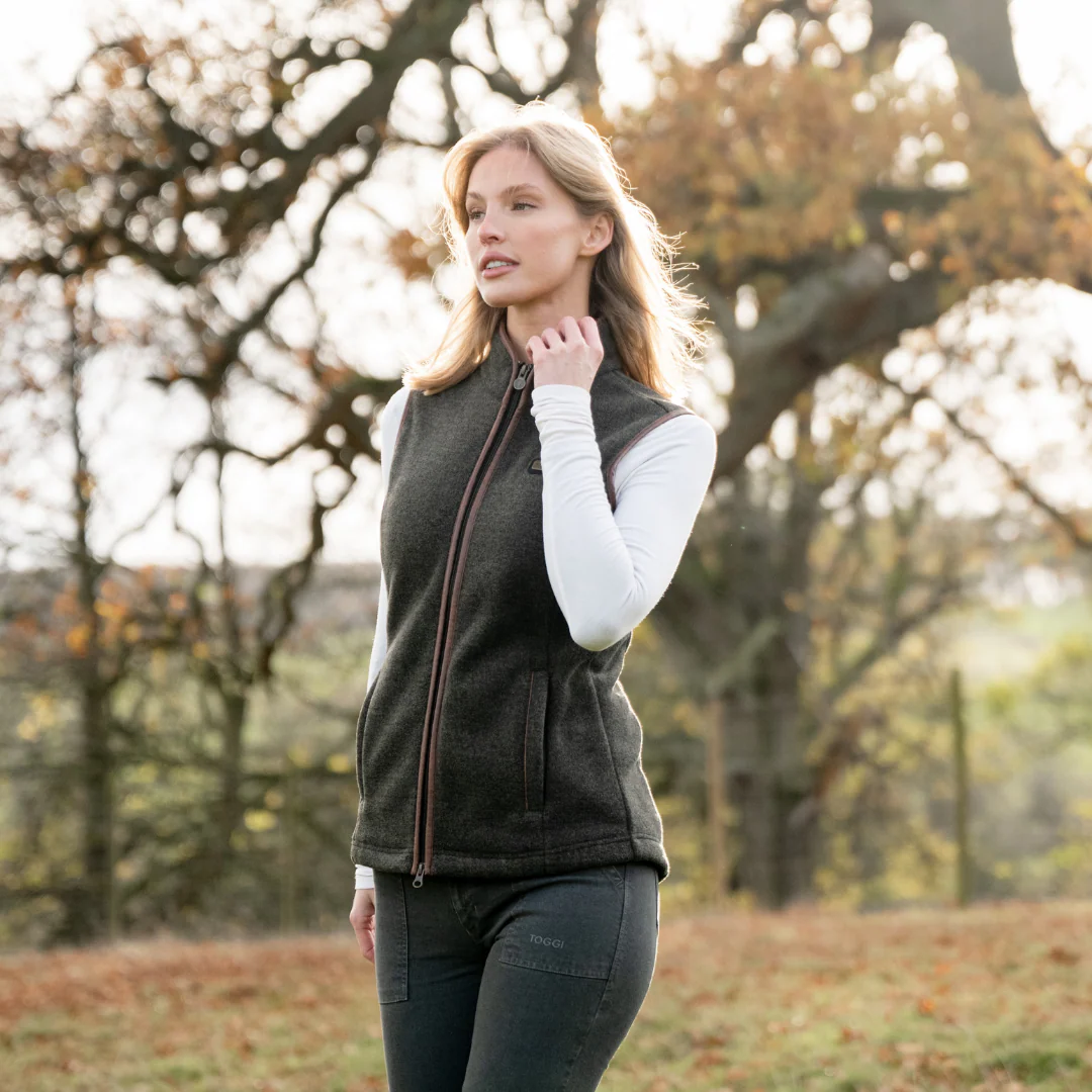 Toggi Regent Fleece Gilet - Green or Navy - Image 3
