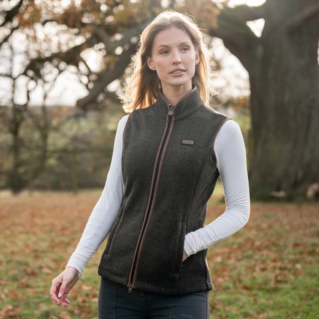 Toggi Regent Fleece Gilet - Green or Navy - Image 4