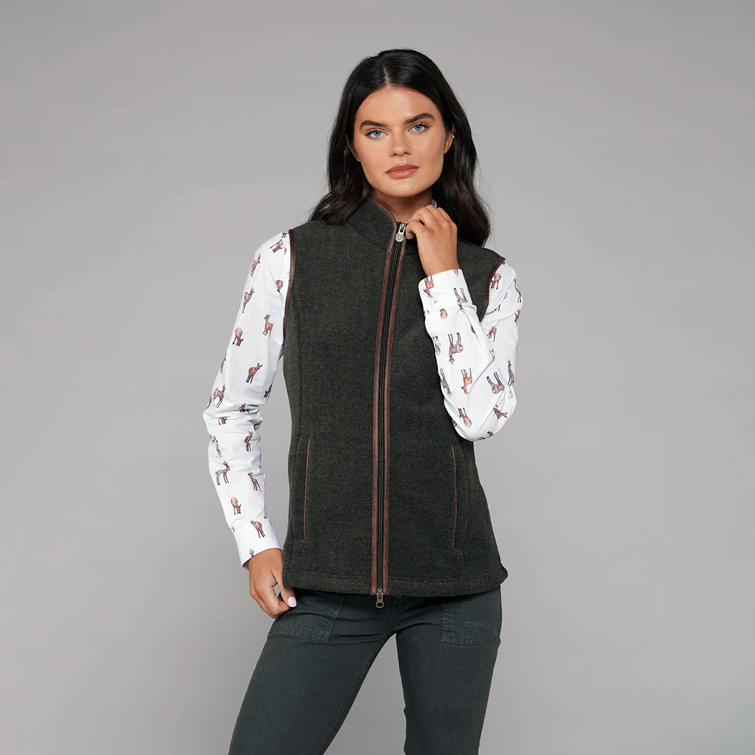 Toggi Regent Fleece Gilet - Green or Navy - Image 13
