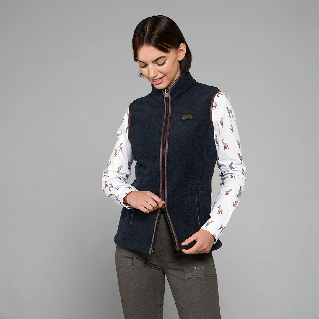 Toggi Regent Fleece Gilet - Green or Navy - Image 6