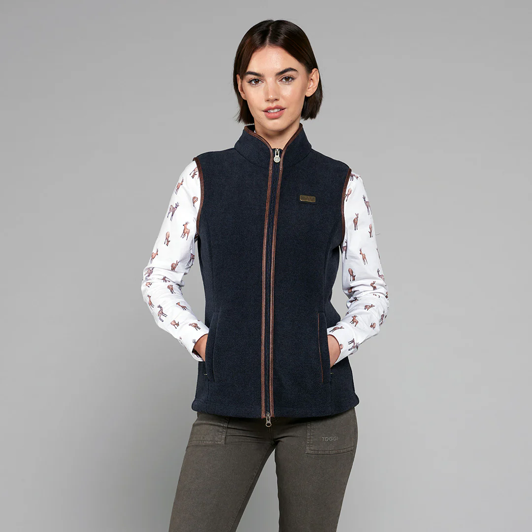 Toggi Regent Fleece Gilet - Green or Navy - Image 7