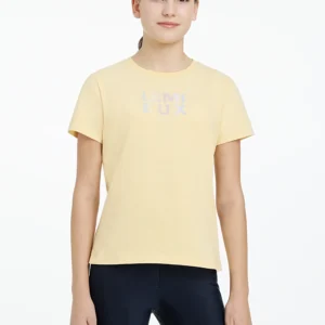 Le Mieux Young Rider Arianna T-Shirt - Mimosa, Age 7-8 Yrs
